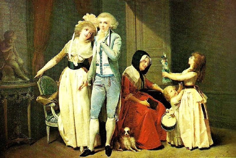 Louis Leopold  Boilly ce qui allume lamour leteint